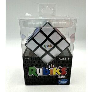 Rubik Puzzle Cube Game With Stand Rubik's Hasbro Toy Original NEW SEALED
